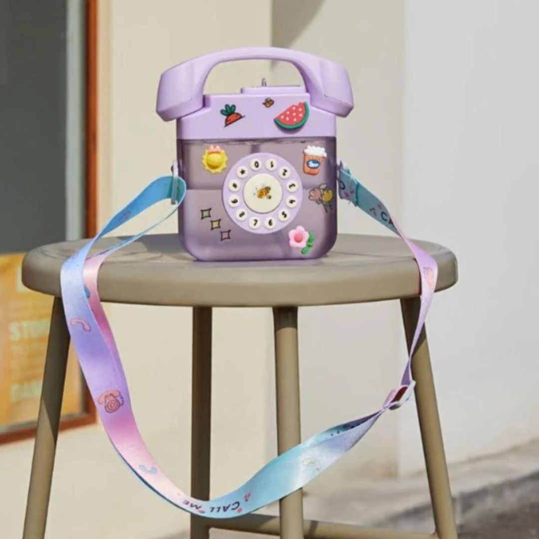 Twisoo Kids Water Plastic Bottle Telephone, 400ml