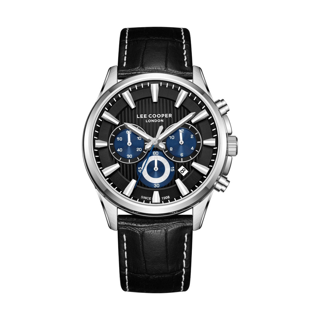Lee Cooper Men's Leather Multifunction Watch, LC08239 Series