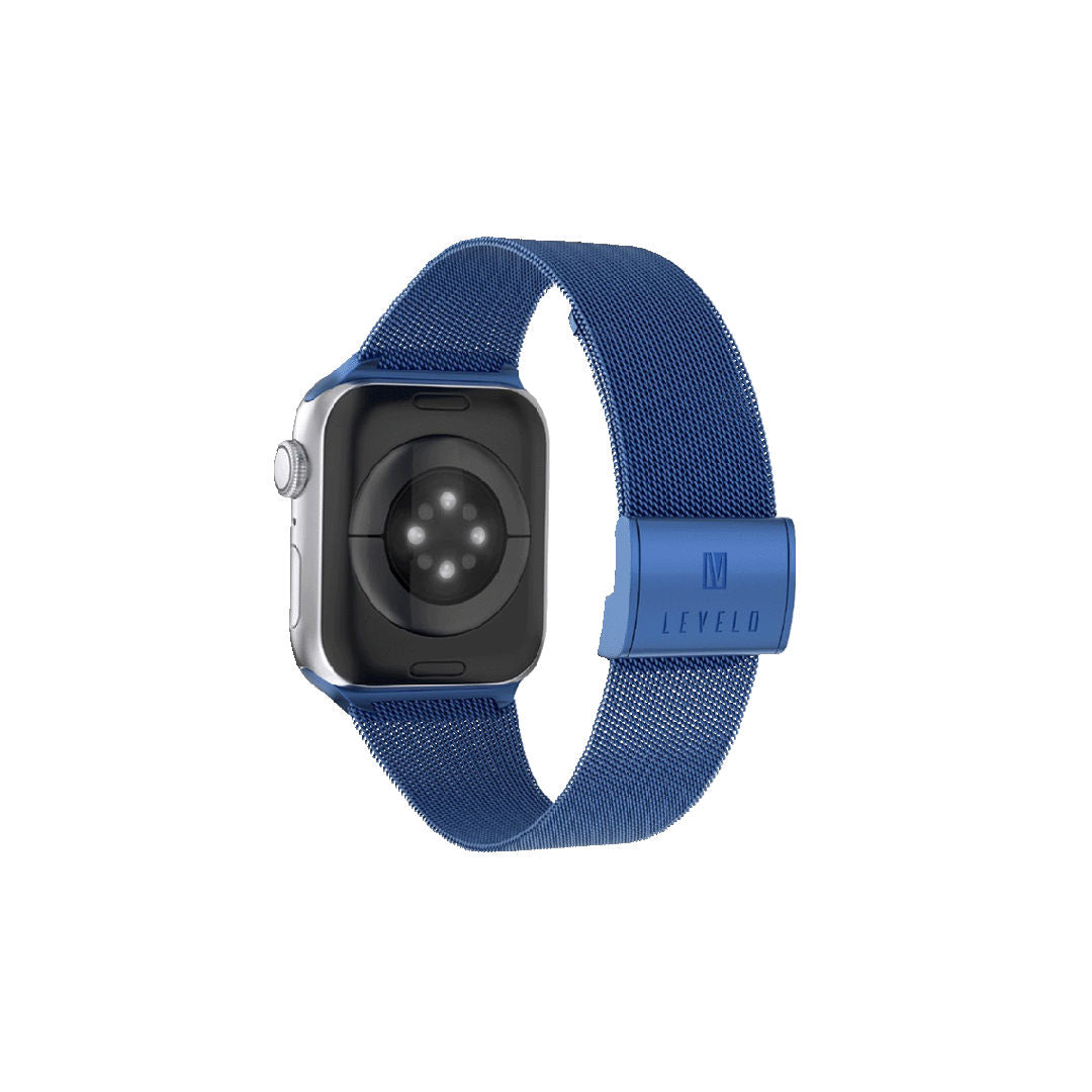 Levelo Double Milanese Watch Strap For Apple Watch, 42/44/45 mm