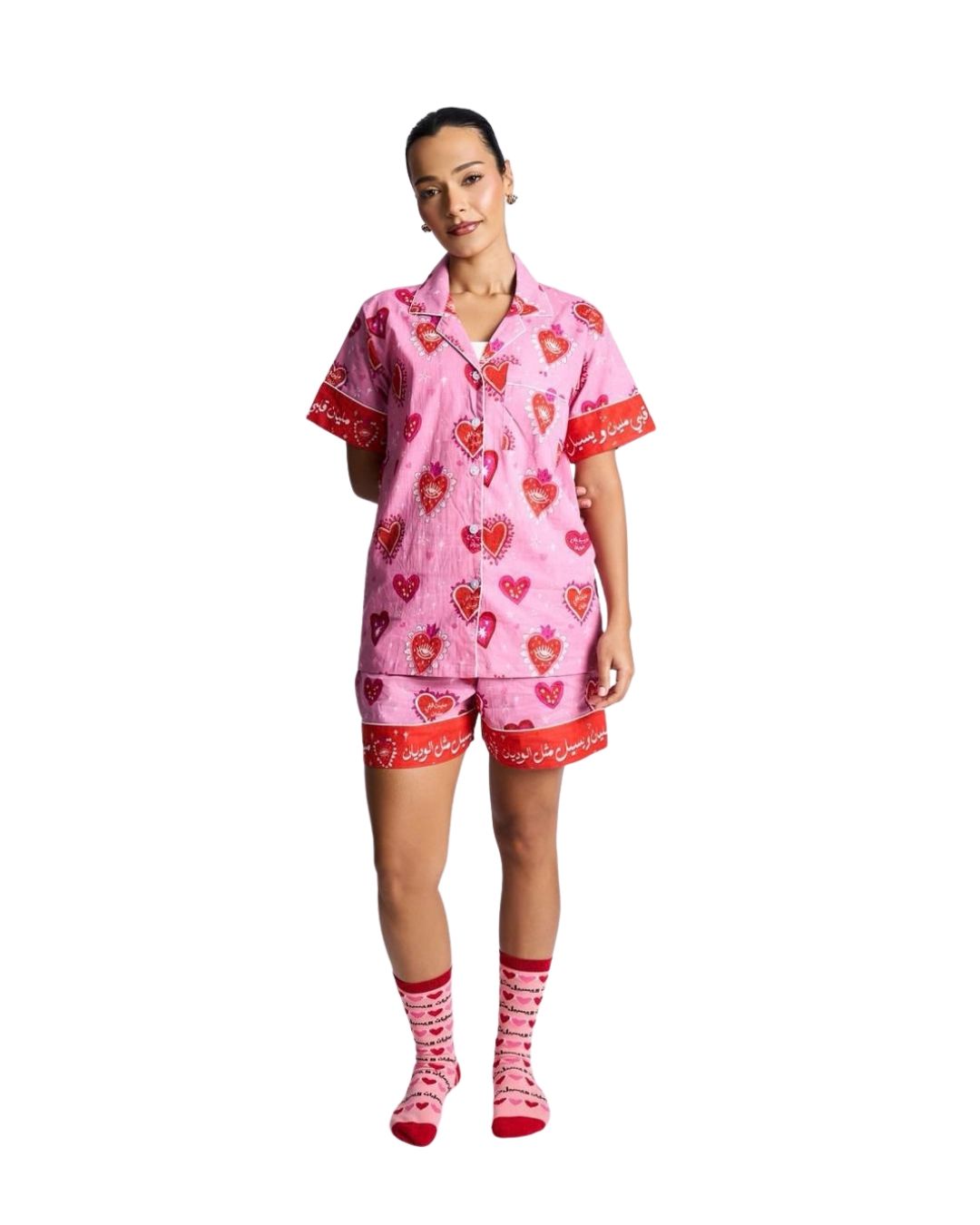 Malyan Qalbee Shortie Pyjama Set, Walk & Roll Exclusive