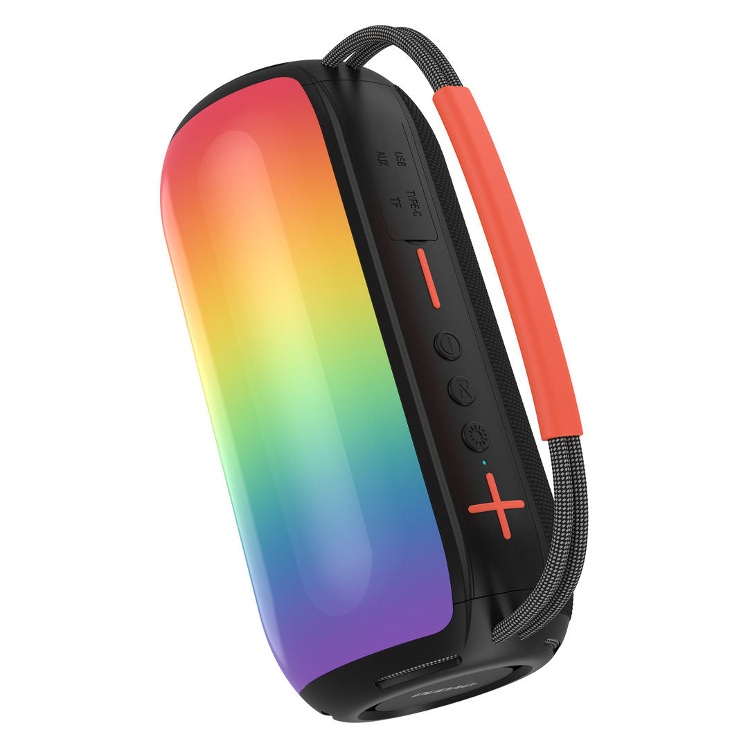 DUDAO Y21-B Color LED Bluetooth Dual 5W Speaker, Black