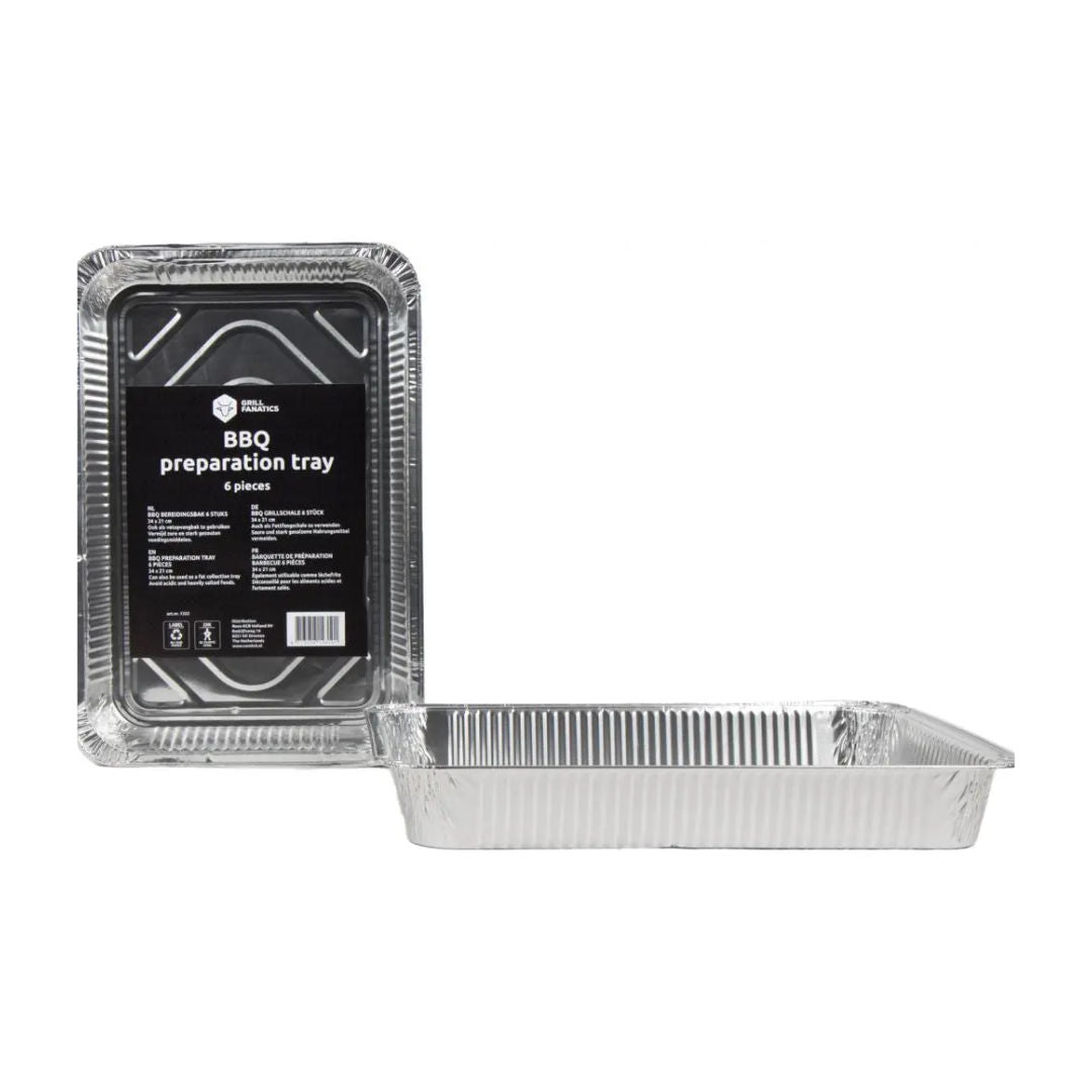 Grill Fanatics BBQ Preparation Tray 6 Pieces, 34x21cm