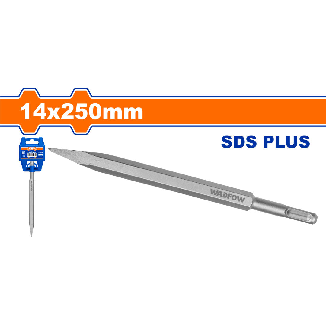 WADFOW SDS Plus Chisel, Chrome Vanadium