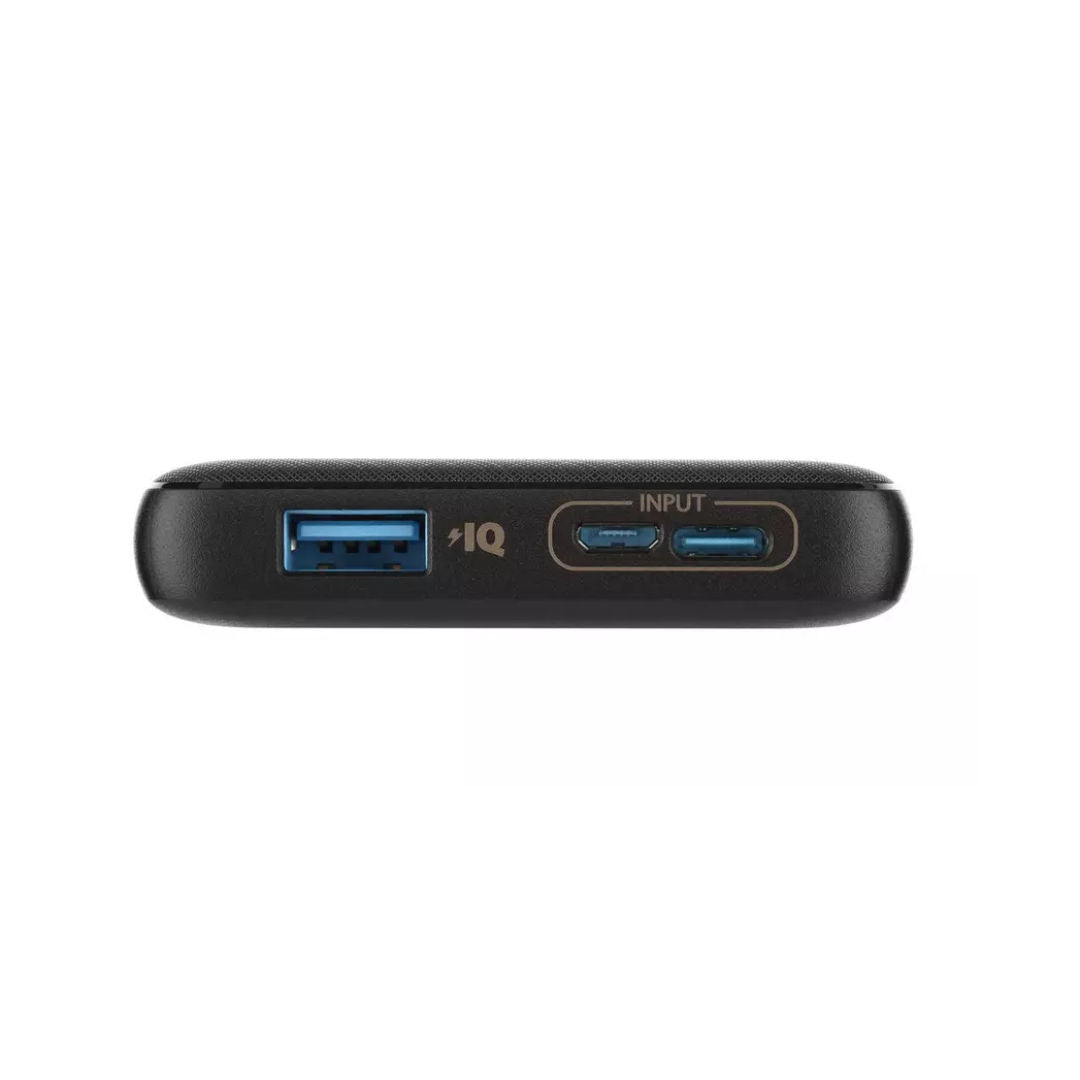 شاحن محمول Anker PowerCore Slim سعة 10000 مللي أمبير في الساعة، أسود