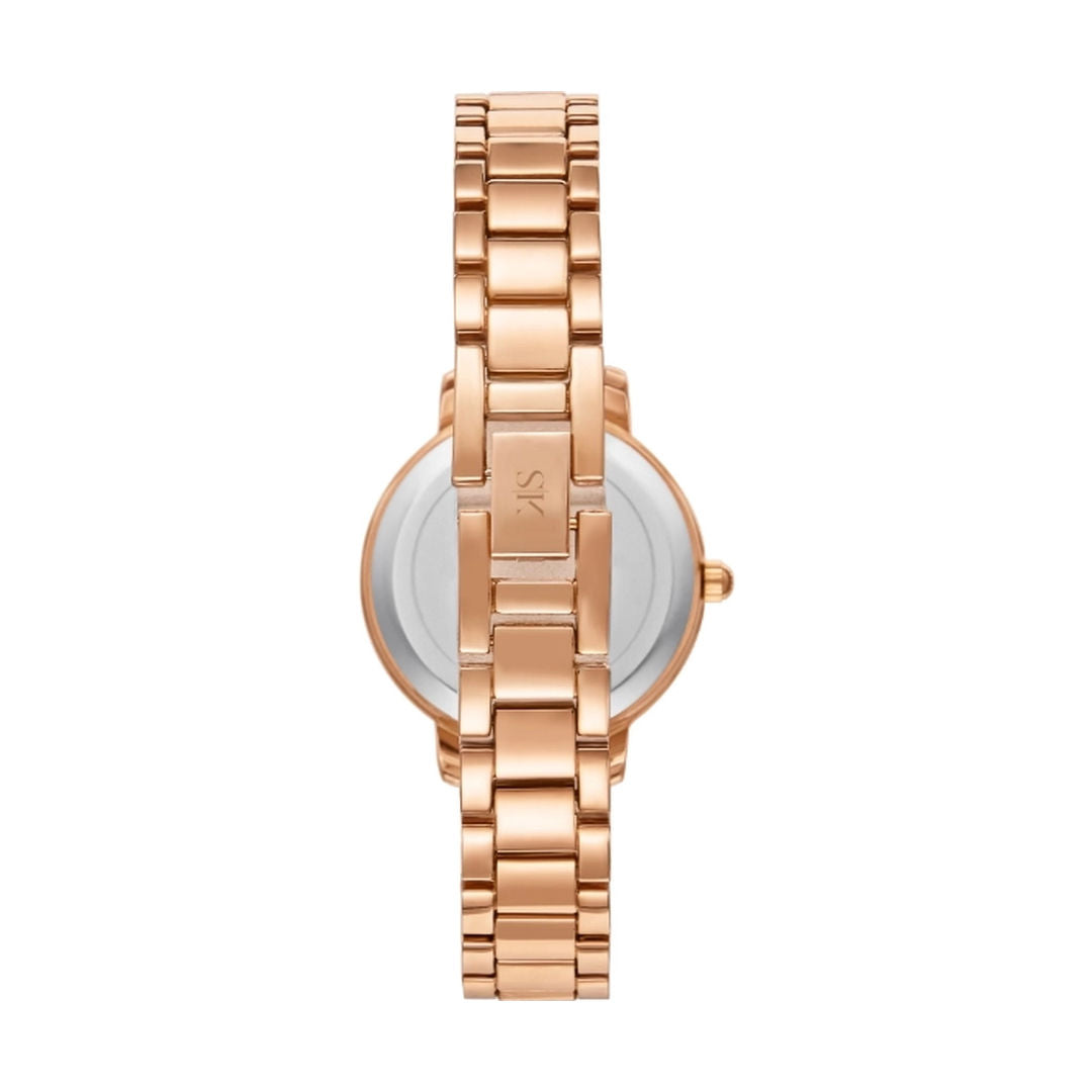 KENNETH SCOTT Women's Analog Red Dial Quartz Watch, K23510-RBKR Series