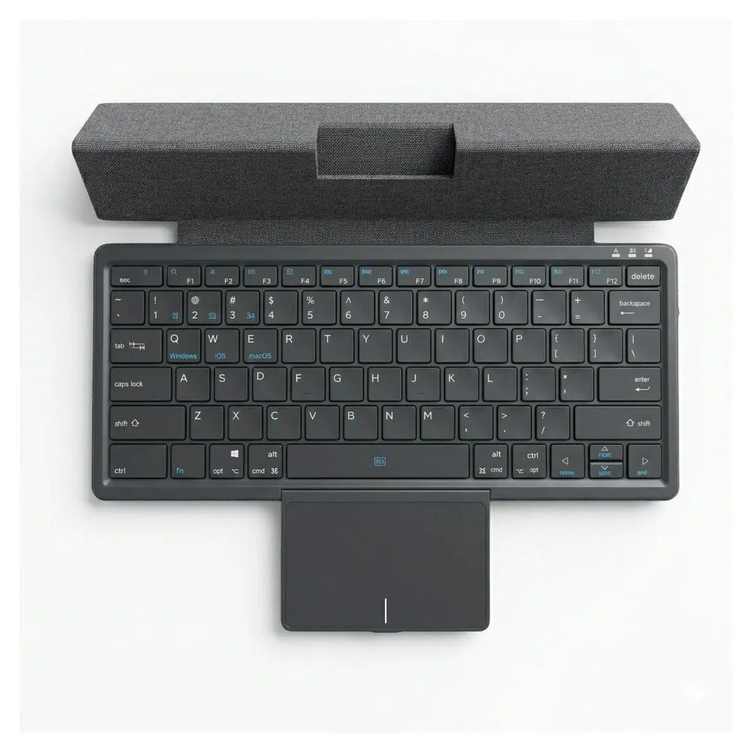 Blupebble TabKey+ Universal Tablet Keyboard Case Arabic, Gray