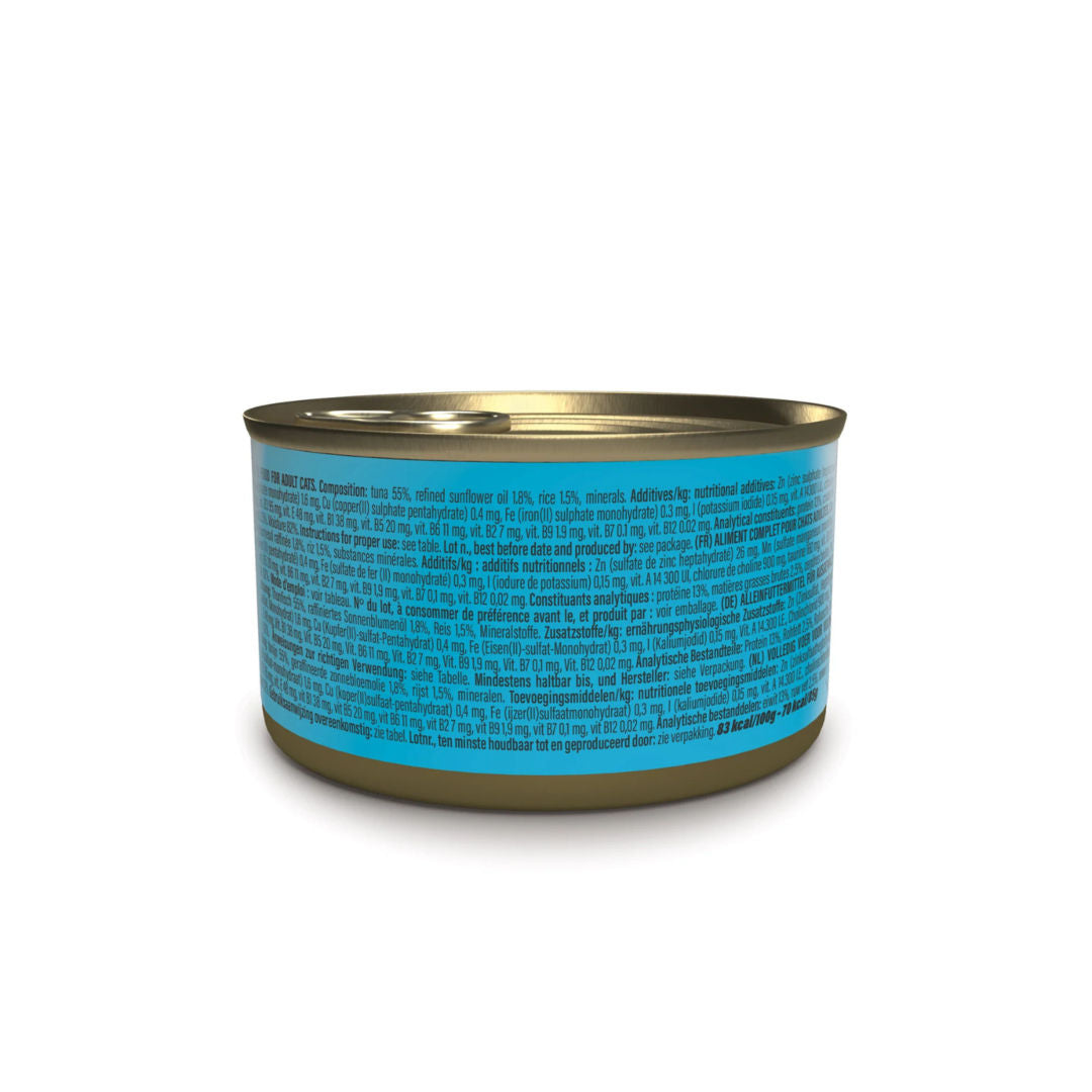 Schesir Complete & Balanced Nutrition Wet Cat Food in Broth Can, 85g