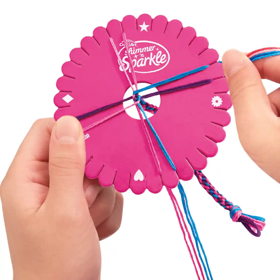 Cra-Z-Art Shimmer n Sparkle Friendship Fashion Fun Bracelet Making Kit