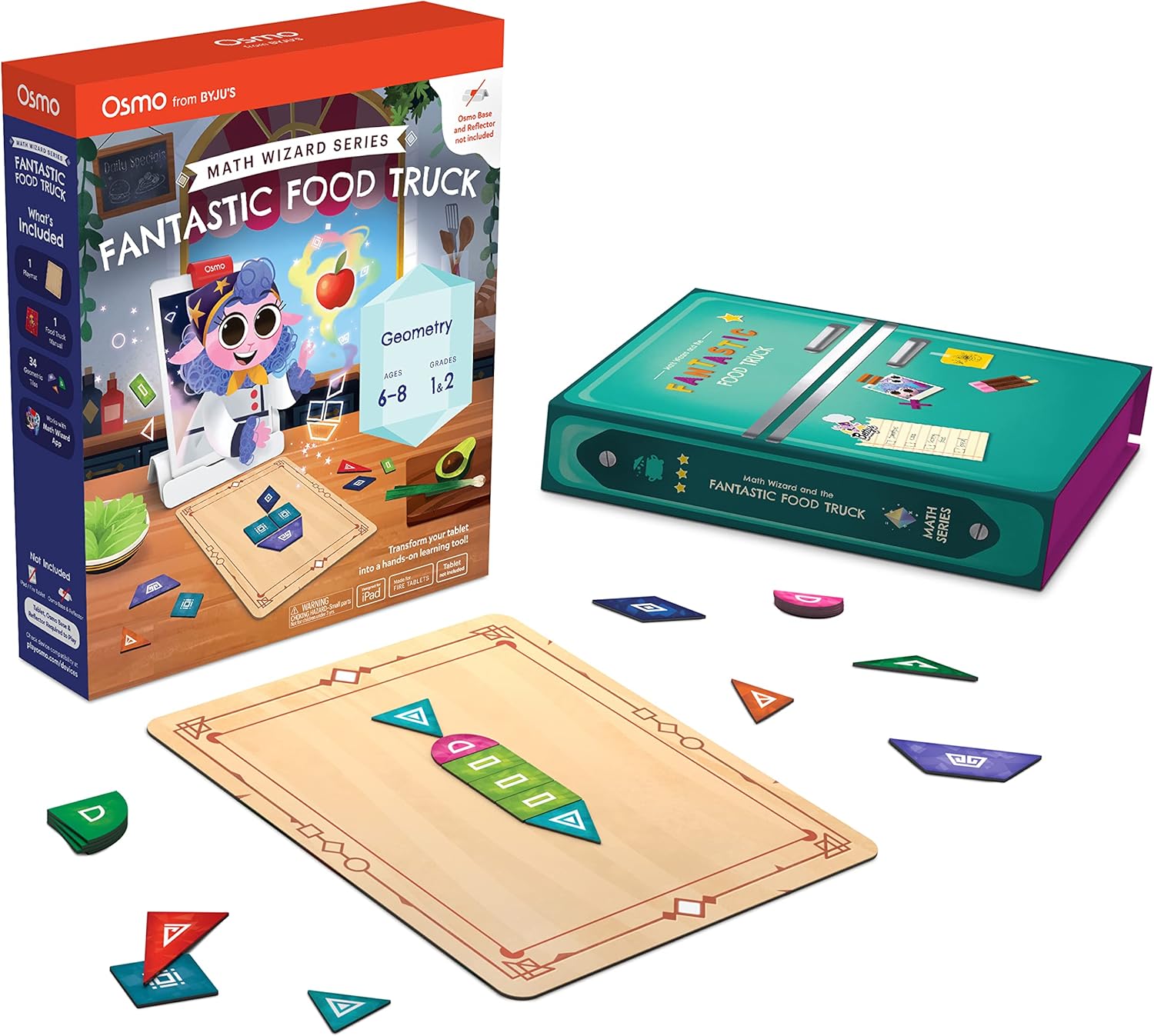 Osmo Math Wizard and the Fantastic Food Truck, Model 902-00032