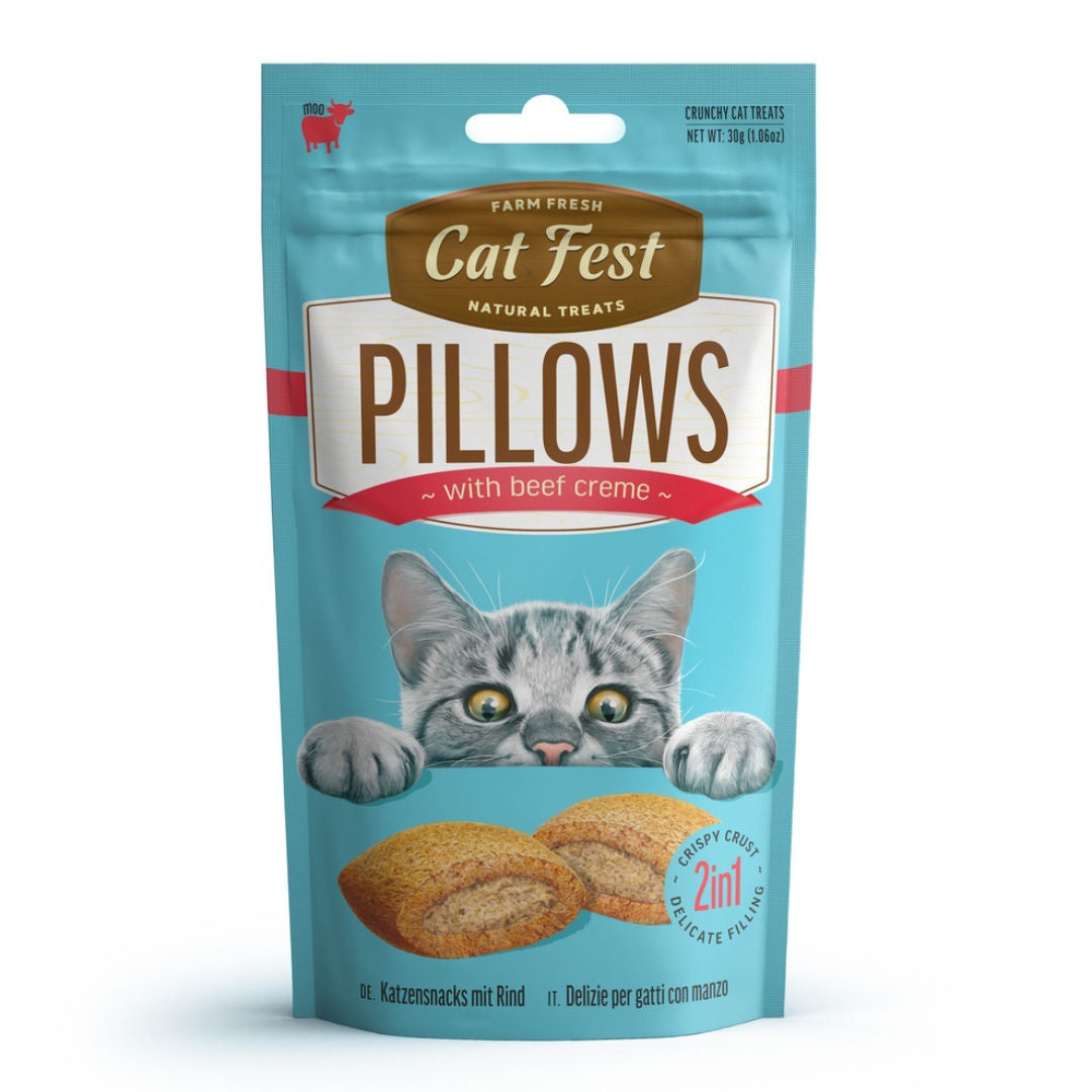Cat Fest Nature Treats Pillows, 30gm