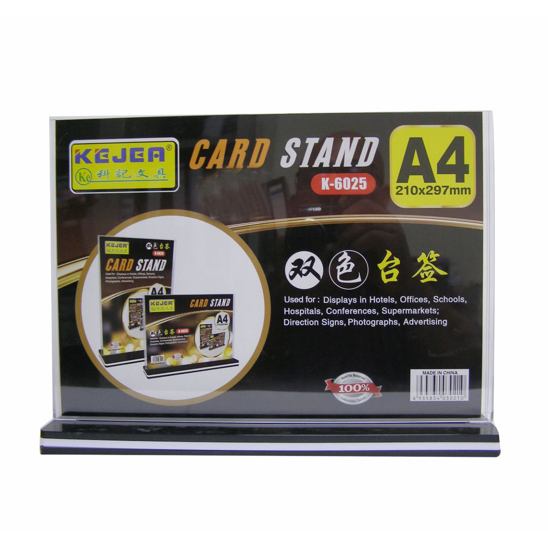 RSC Kejea Acrylic Based Card Display Stand
