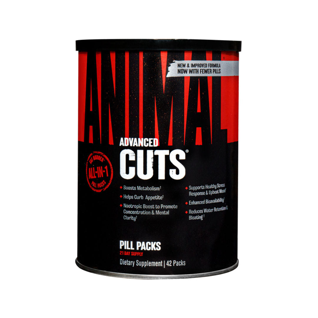 Universal Nutrition Animal Cuts 42 Packs, Advanced Fat Burning & Cutting Formula