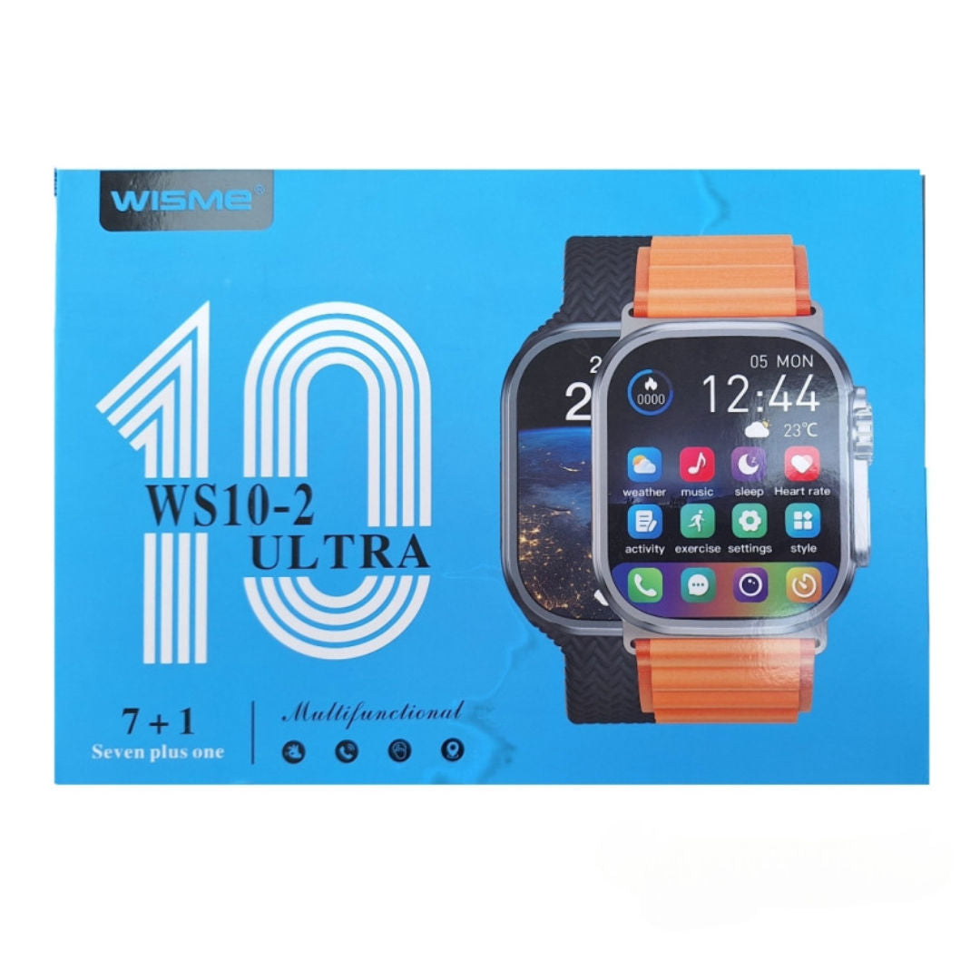 WISME WS10-2 Ultra Smart Watch With 7 Bands