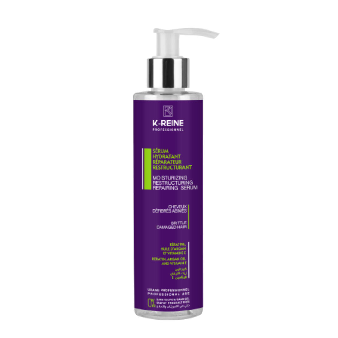 K-Reine Reconstructing Repair Hair Serum Argan Oil, Vitamin E, Keratin, 200ml