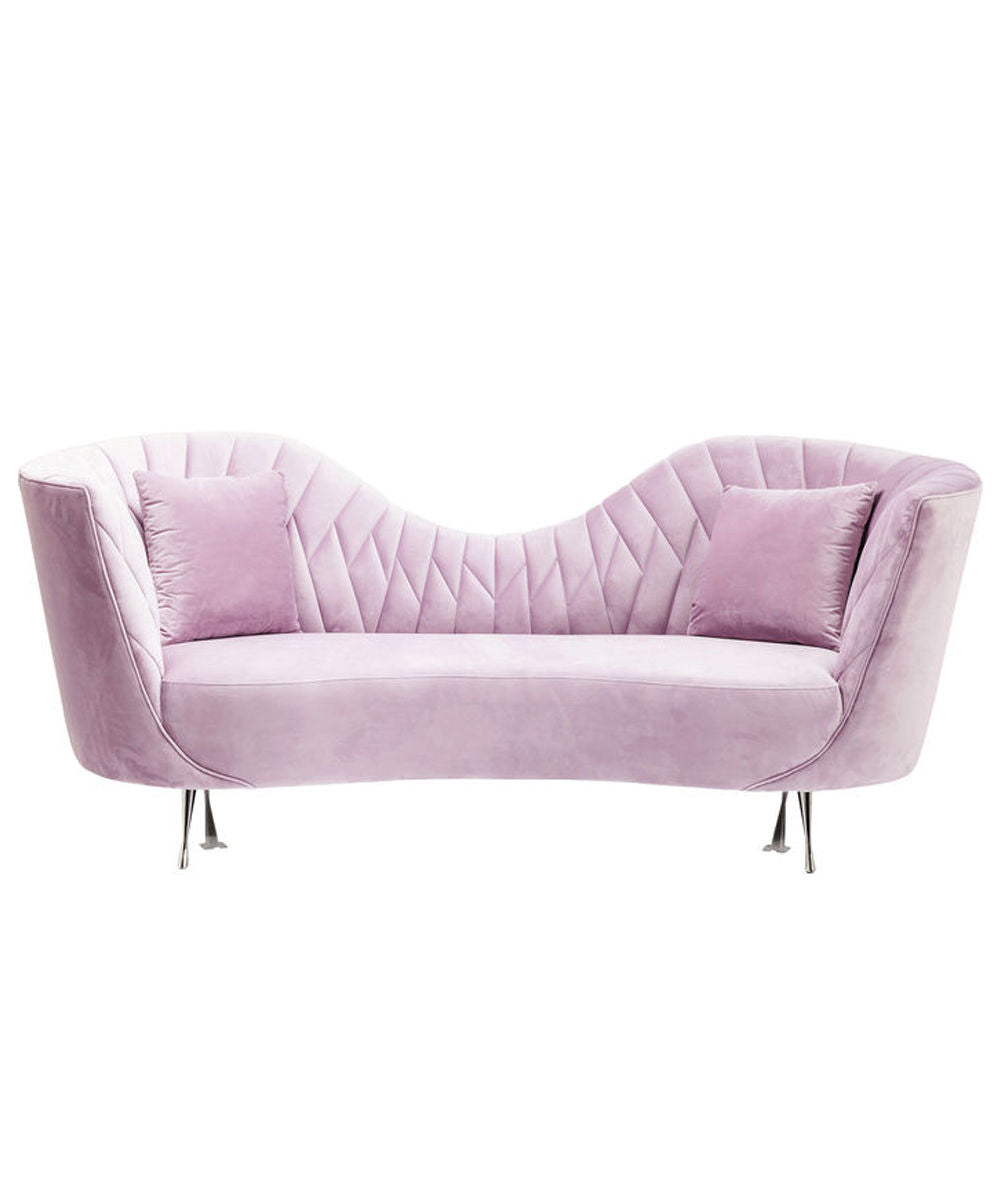 Cabaret 2 Seater Sofa, 1920s Glam Velvet Look