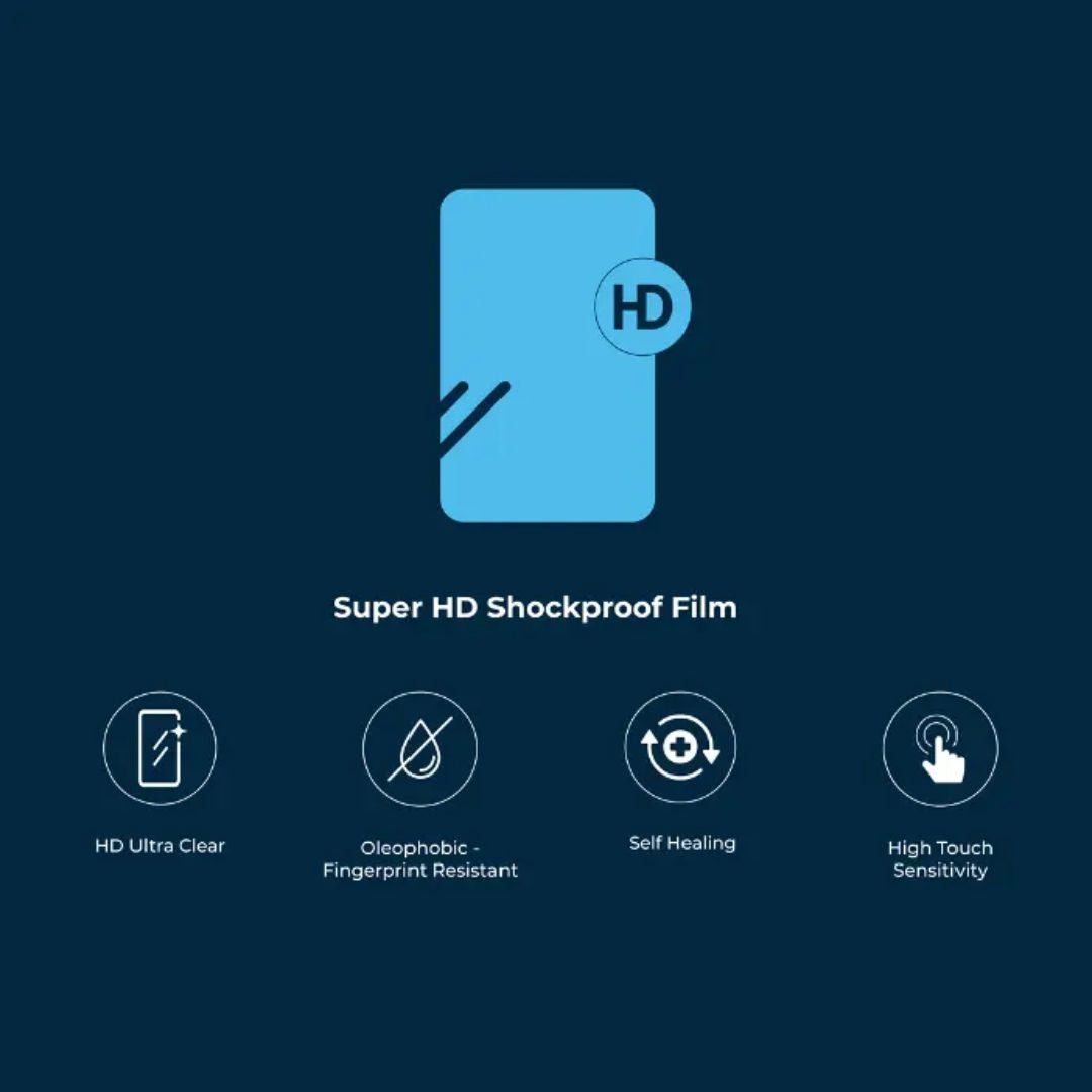 Powerology Super HD Tablet Protection Film 20Pcs, Clear
