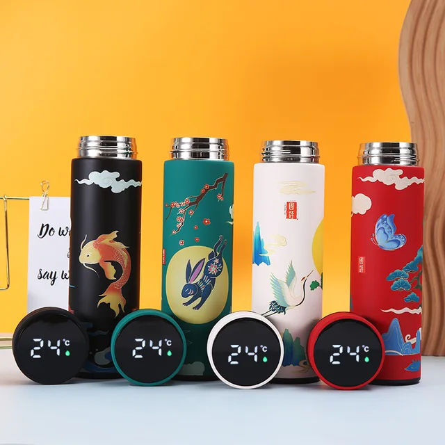 Twisoo Stainless Steel Water Bottle  Insulated Leakproof Bottle, Durable & Reusable, MIN-029, 500ml