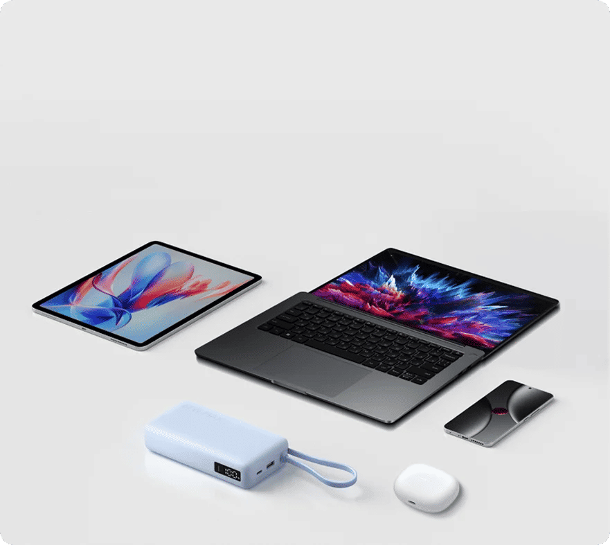Xiaomi 67W Power Bank 20000mAh, Integrated Cable