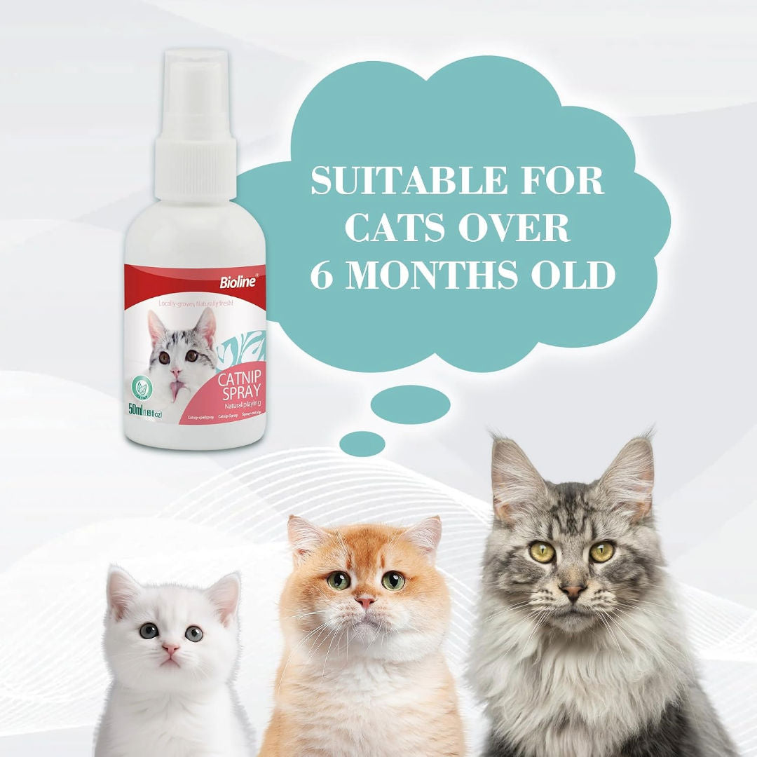 Bioline Catnip Spray, Volume 50ml