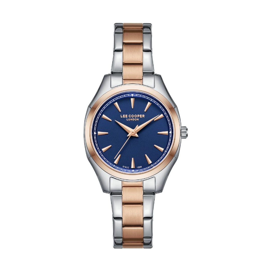 Lee Cooper Women's Analog Metal Strap Watch, LC08006 Series