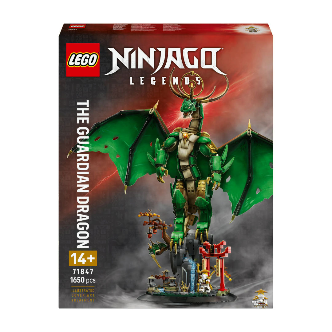 مجموعة ألعاب البناء «التنين الحارس» من LEGO NINJAGO، للأعمار من 14 سنة فما فوق