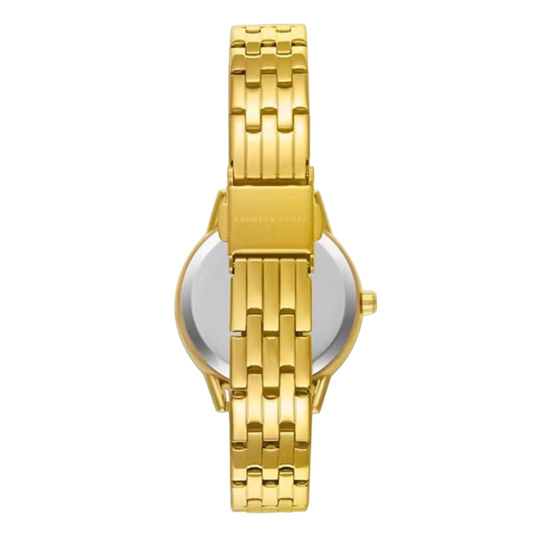 KENNETH SCOTT Women's Stainless Steel Analog Watch, K23537-GBGM Series