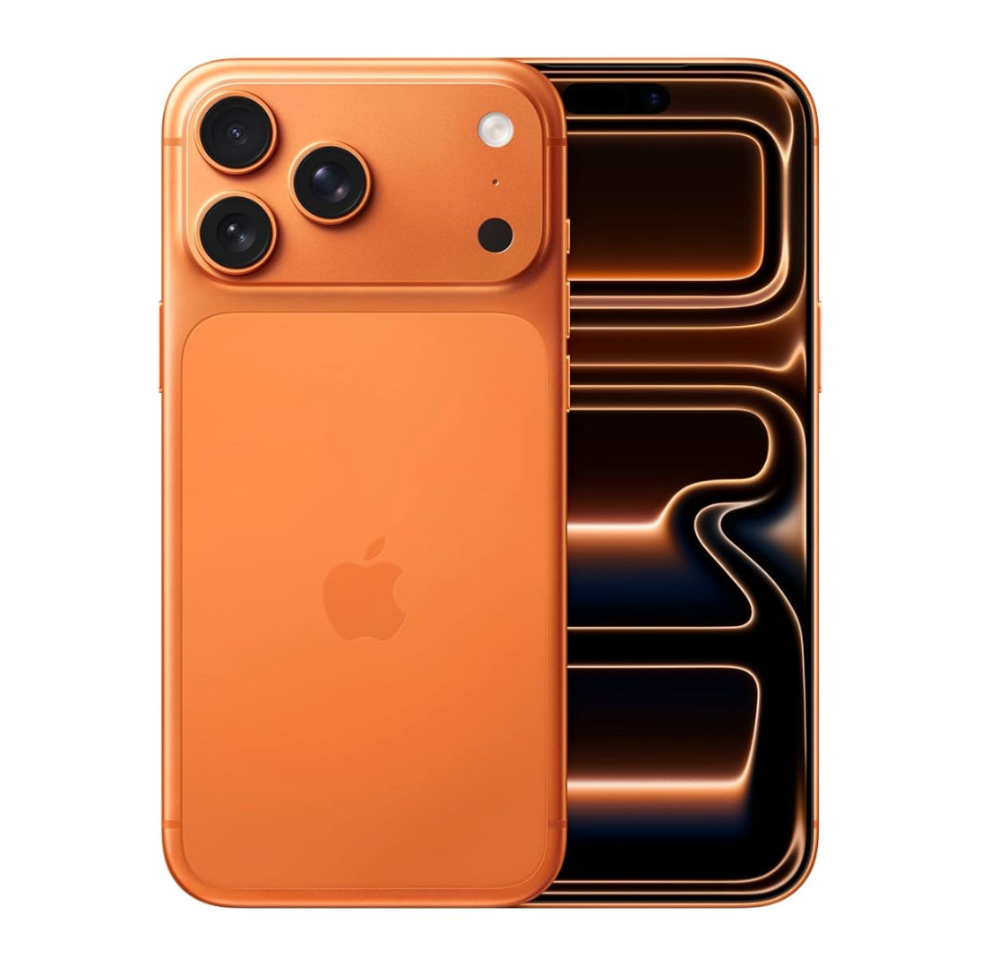 آبل هاتف ذكي iPhone 17 Pro Max 5G، سعة 256 جيجابايت