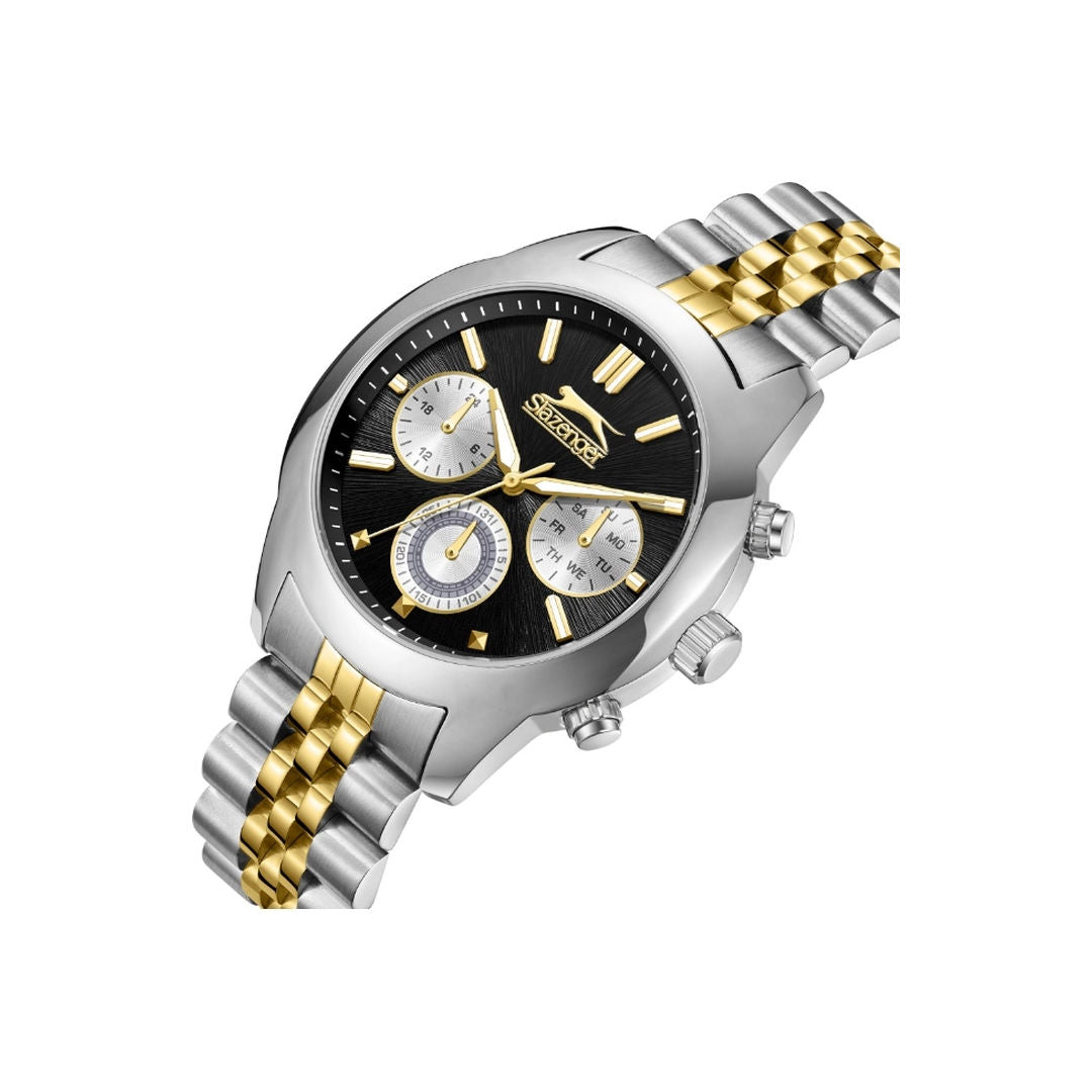 Slazenger Men's 43 MM Multi-Function Stainless Steel Watch
