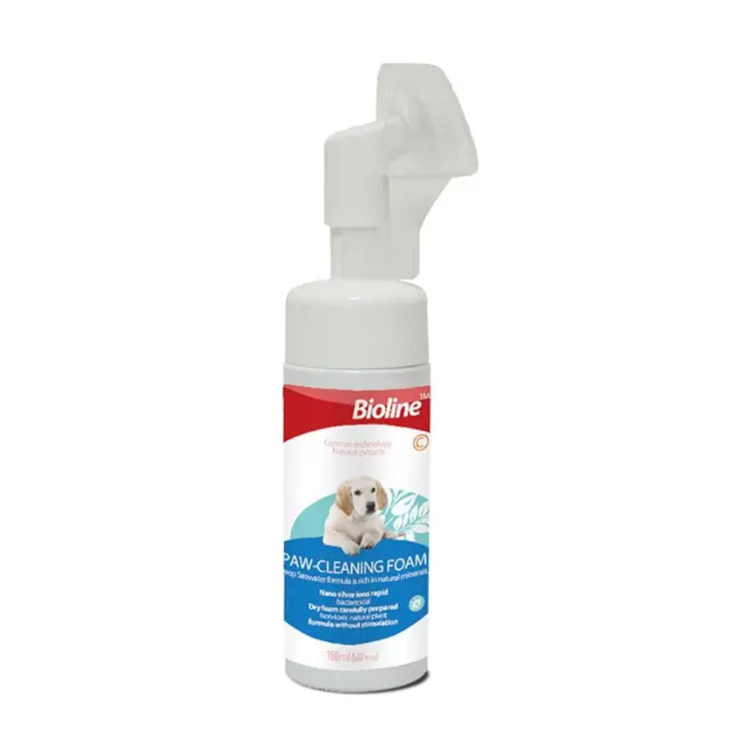 Bioline  Paw Cleaning Foam Dog, Volume 150ml