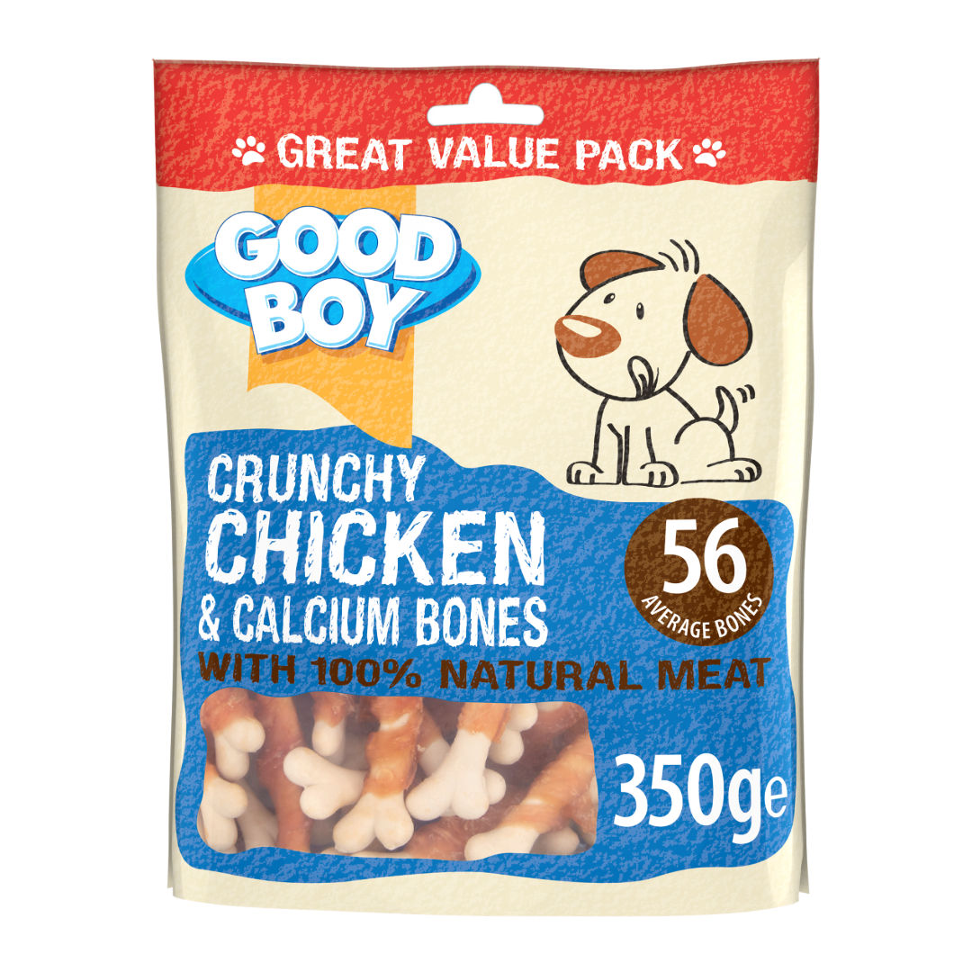 Good Boy Chicken & Calcium Bones Dog Treats, 350gm