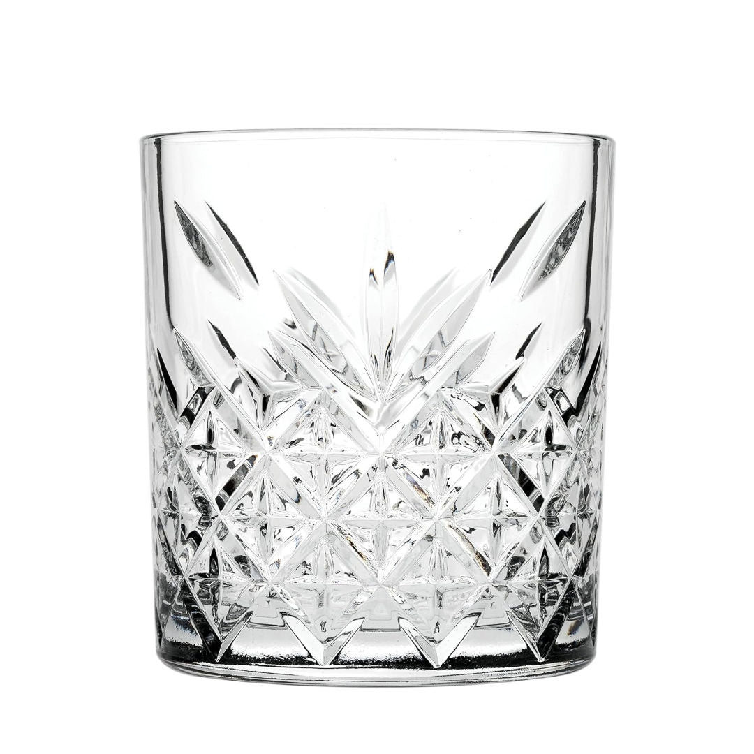 Pasabahce Pub Gold Rim Glass, Set Of 6