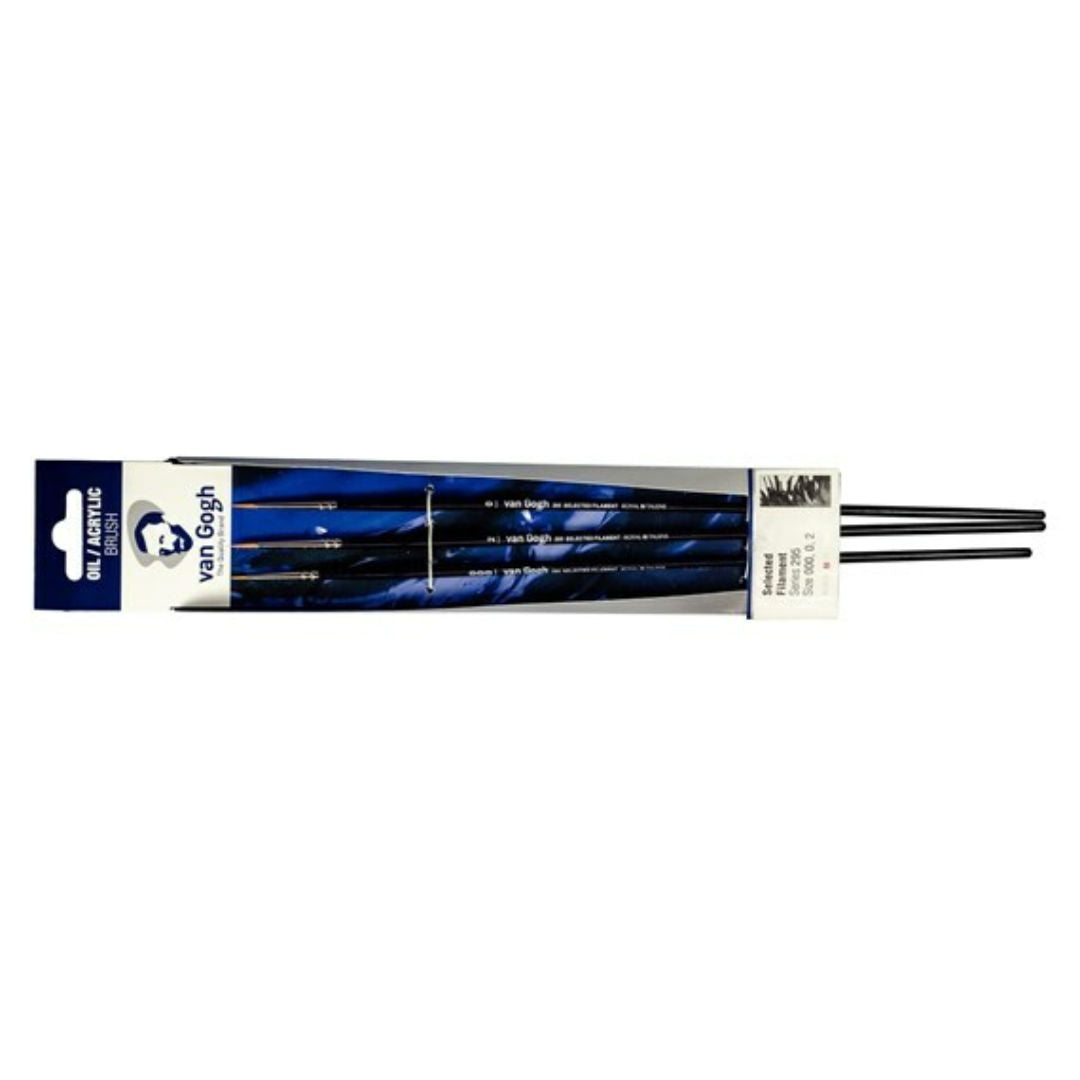 Van Gogh Oil & Acrylic Paint Brush Set, 3 pieces