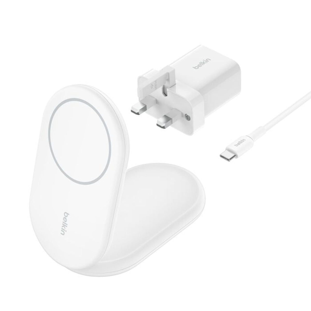 Belkin Boost Charge™ Foldable Qi2 Wireless Charger, 15W