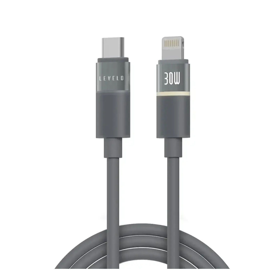 Levelo Luno Type C to Lightning Cable, 1m, PD 30W