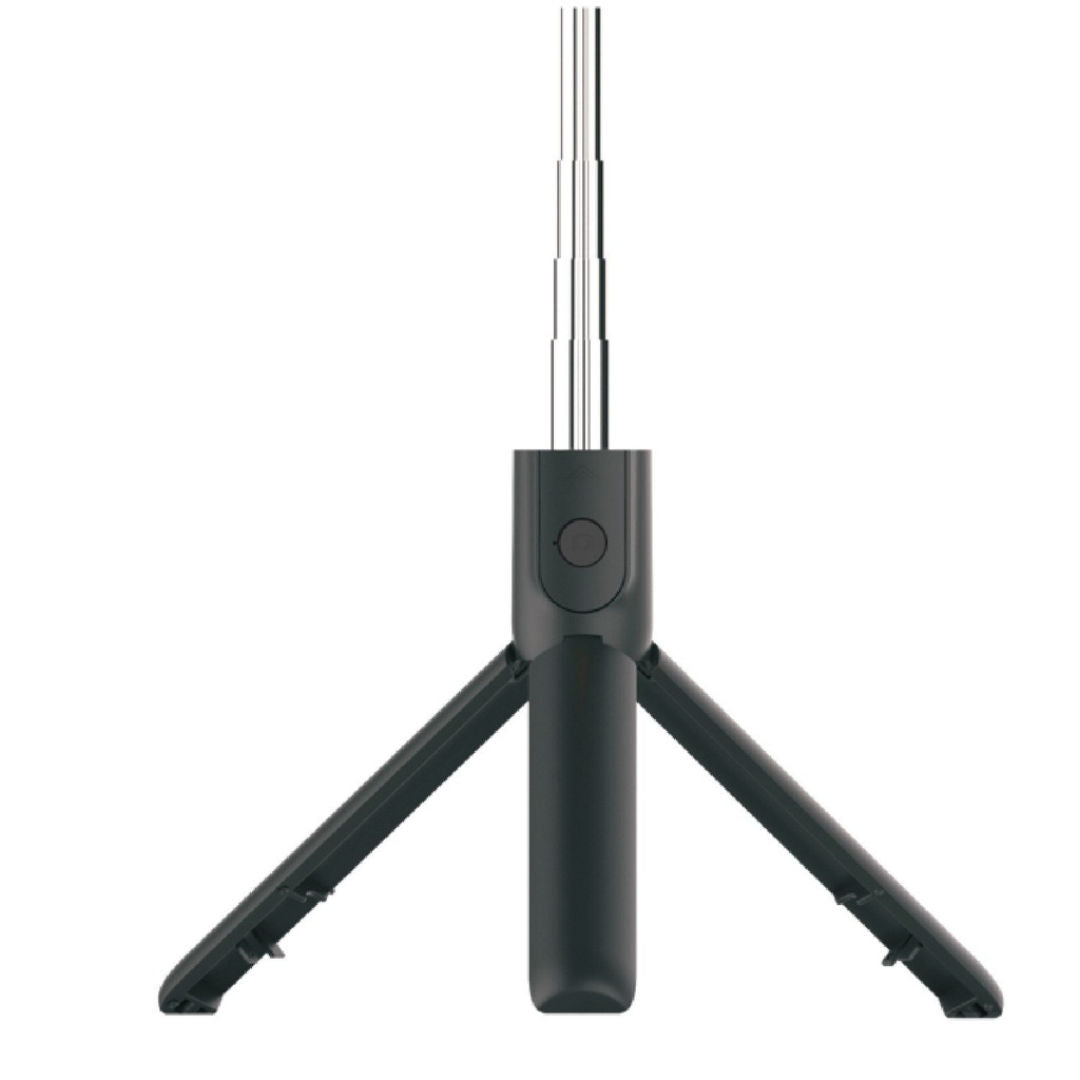 Porodo Bluetooth Selfie Stick with Tripod Stand & Remote Shutter 1m Extension, Black