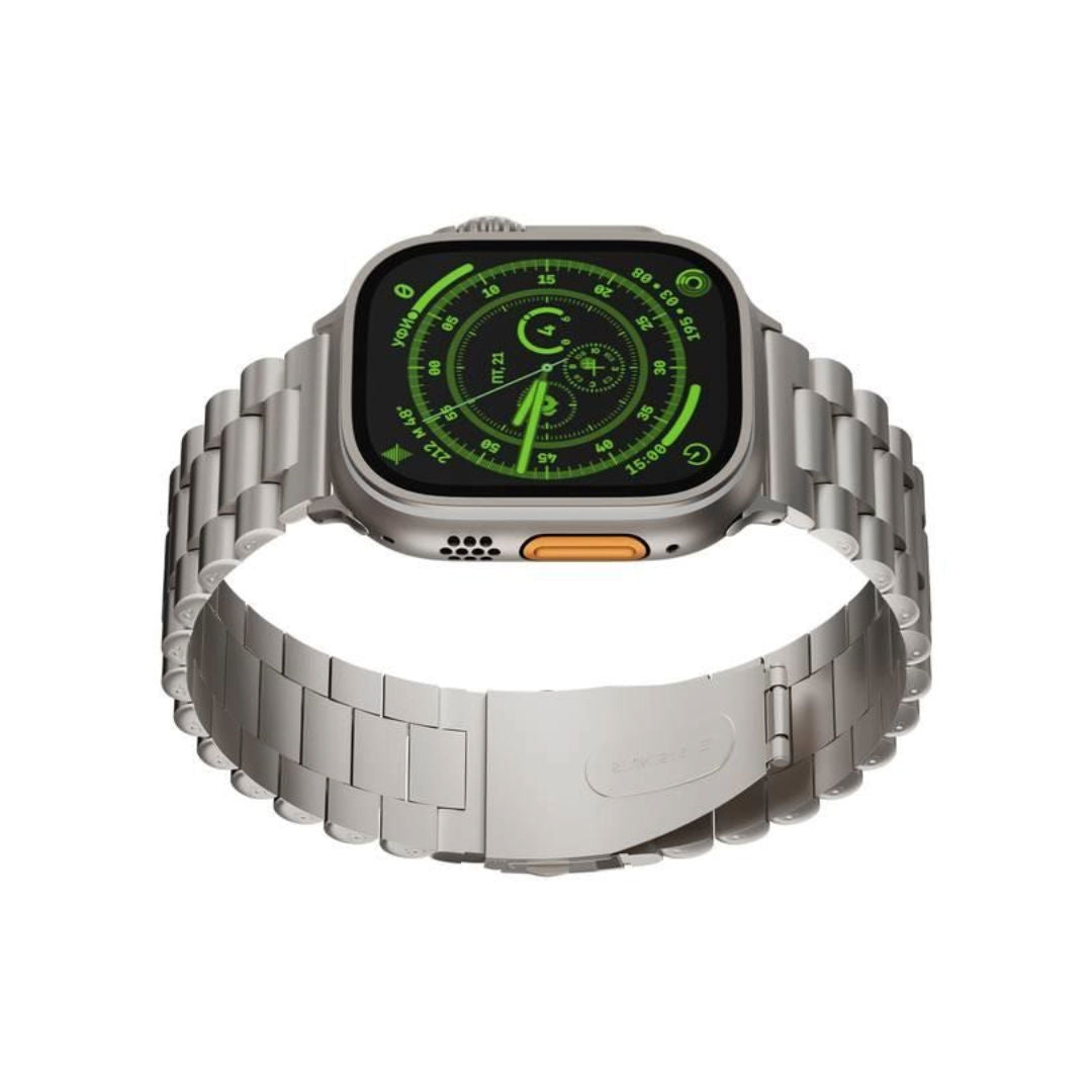 Levelo Daytona Strap for Apple Watch Ultra 49MM, Starlight