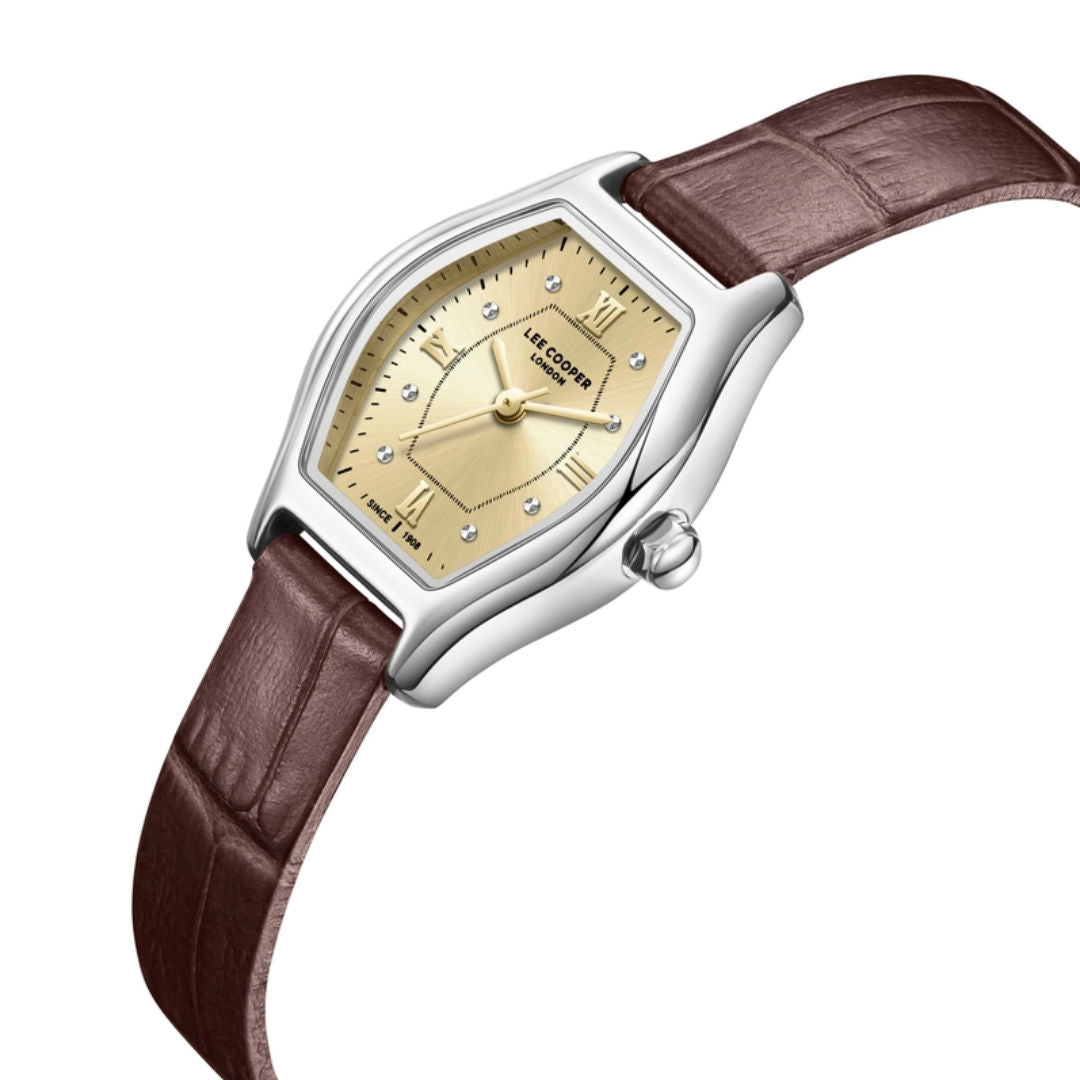 Lee Cooper Women's Leather Band Watch, LC08392 Series