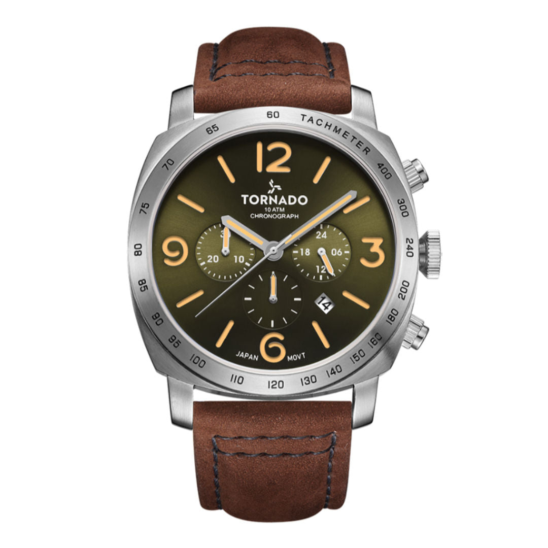 Tornado Men's Lumina Chronosphere Chronograph Watch, T9102 Series