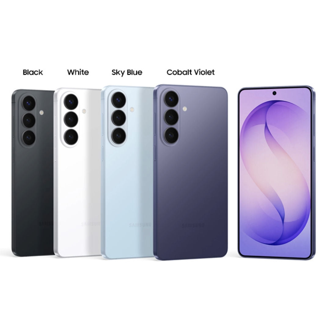 Samsung Galaxy S26 5G، ذاكرة وصول عشوائي (RAM) سعة 12 جيجابايت، شاشة FHD+ Dynamic AMOLED 2X مقاس 6.3 بوصة، كاميرا ثلاثية بدقة 50 ميجابكسل، بطارية سعة 4300 مللي أمبير