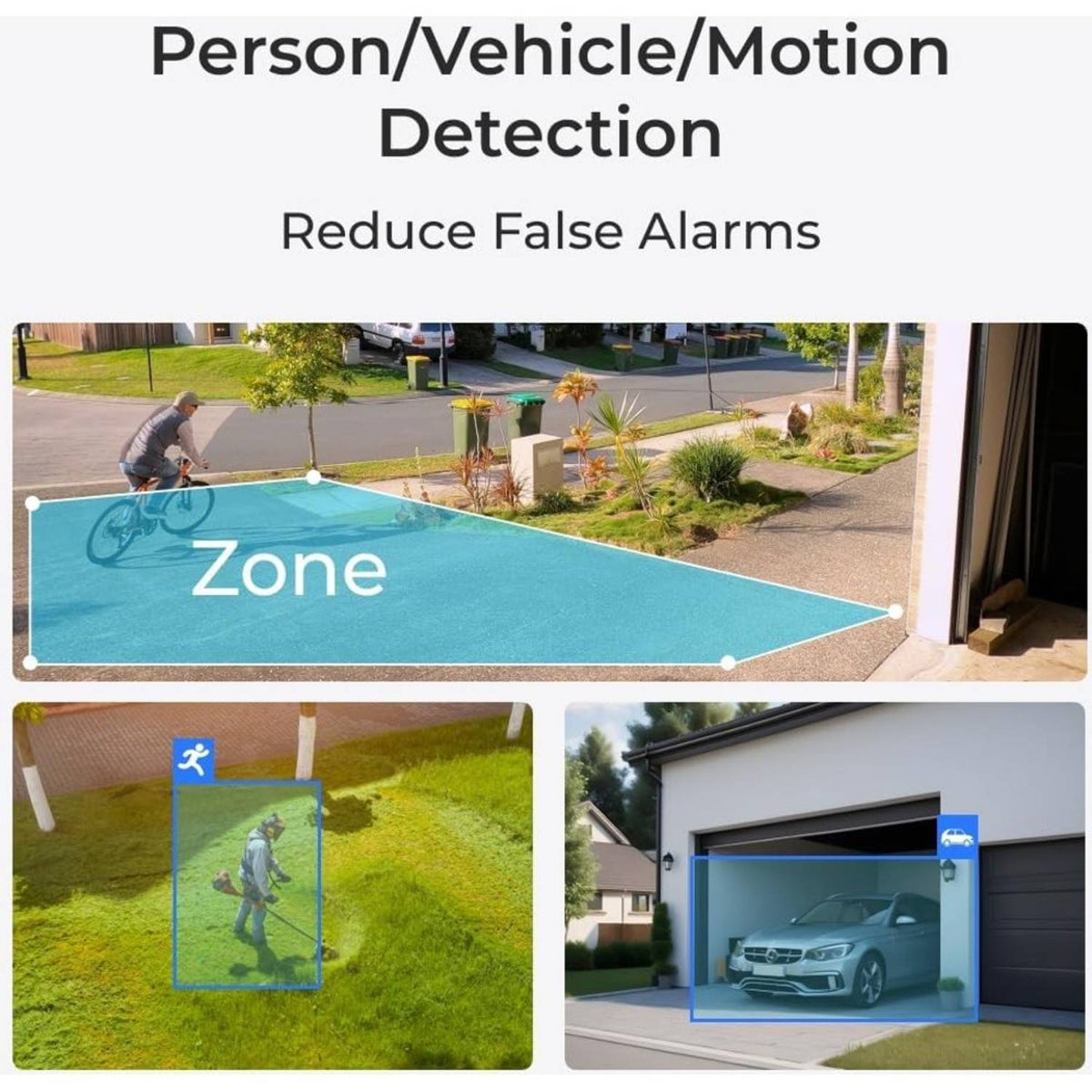 Reolink P330 4K PoE Security Camera, Person, Vehicle & Animal Detection, IP67, PC810AB4K01