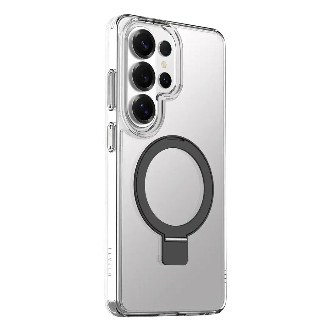 levelo Verona MagSafe Kickstand Hybrid Case For Samsung S26 Ultra