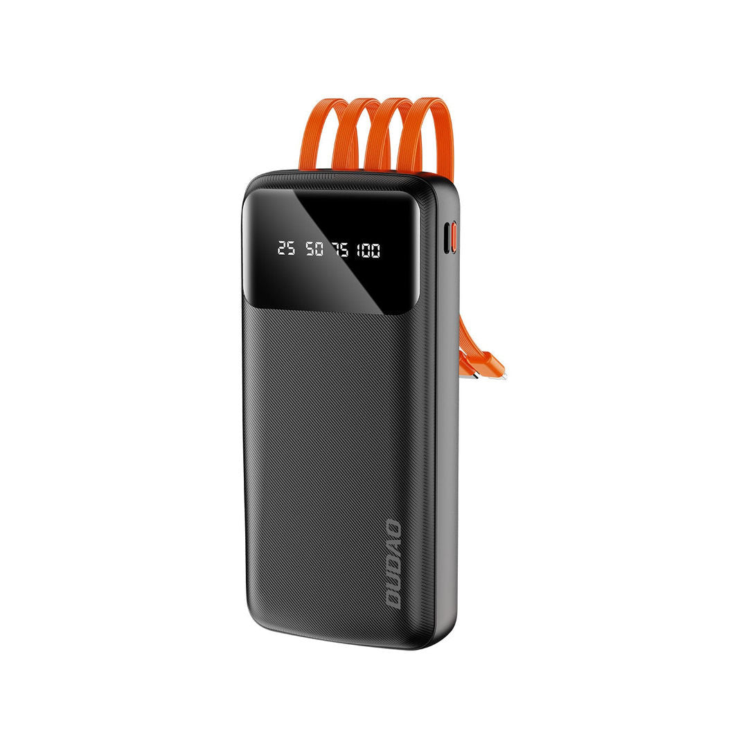 DUDAO K6PRO Power Bank 20000mAh With 3 in1 Cable