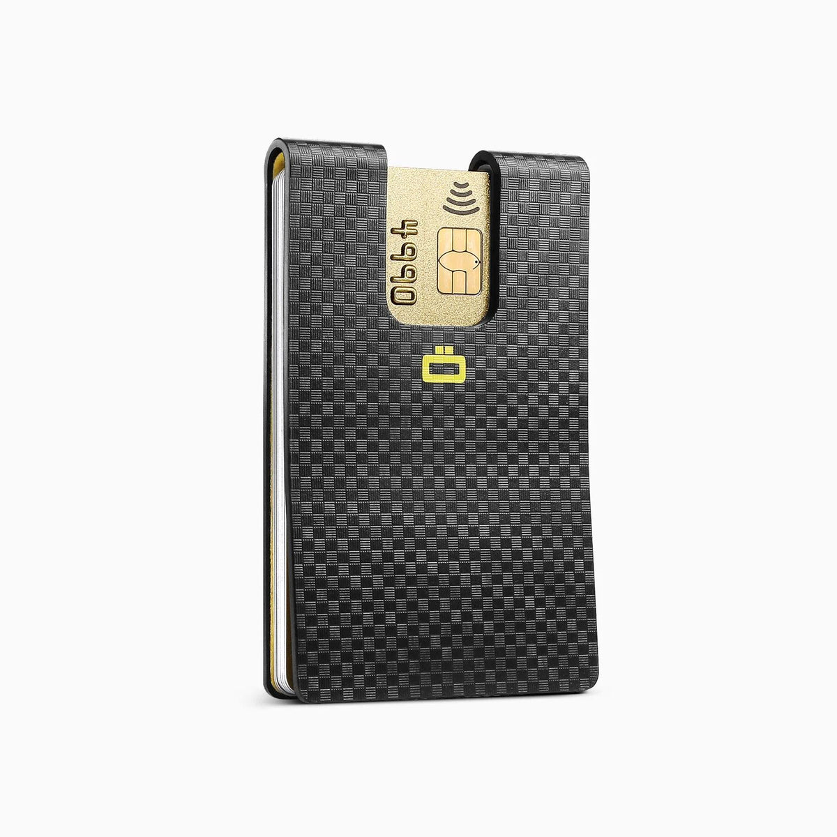 Ogon I-Clip Card Holder, Carbon Print