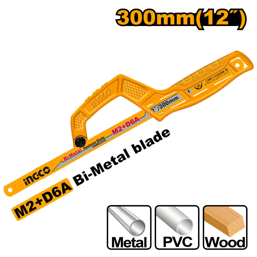 INGCO Mini Hand Frame For 10" & 12" Blades