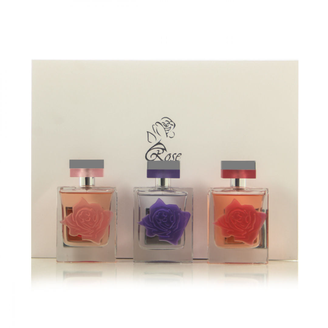 Arabian Oud Rose Collection For Women, 3 x 75ml