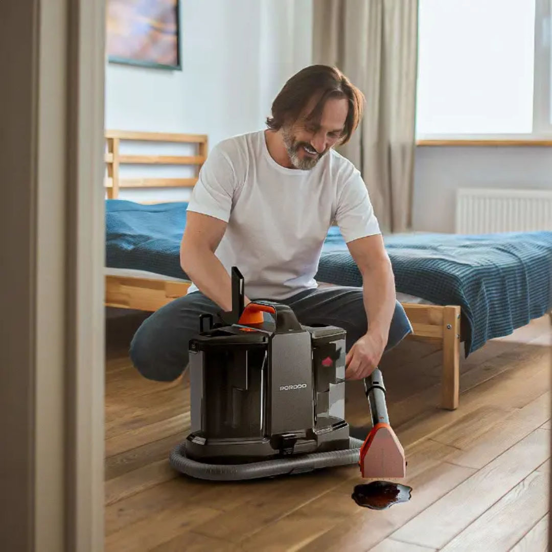 Porodo Lifestyle Sofa Carpet Spot Cleaner, Black