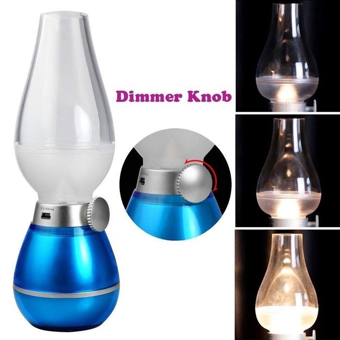 GE Nightlight LED Retro Lamp 0.4W with LED Adjustable Blowing Control Sensor, Assorted