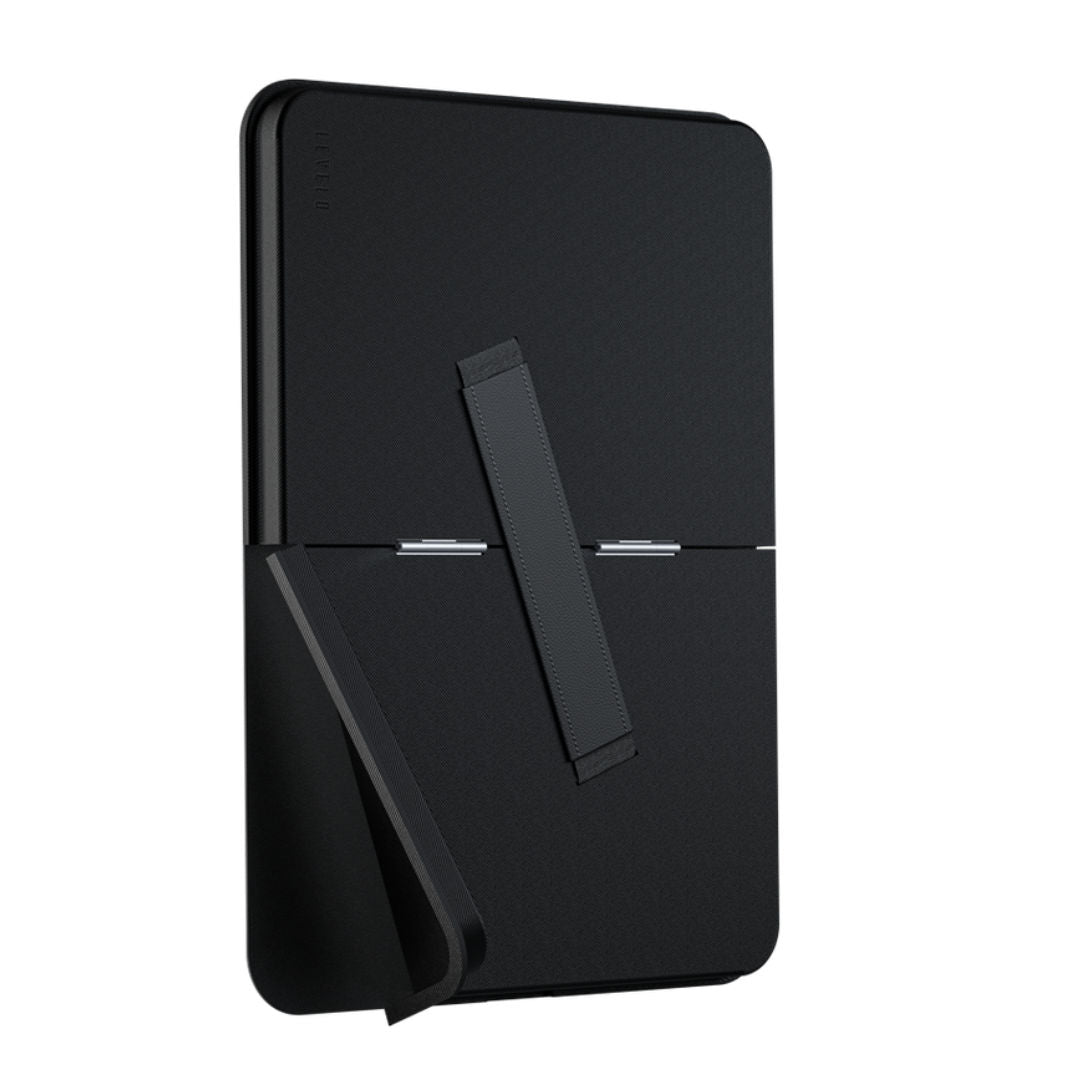 Levelo Omni 4 In-1 Case With Built-In Hand-Grip For Apple iPad, Multi-Angle Support