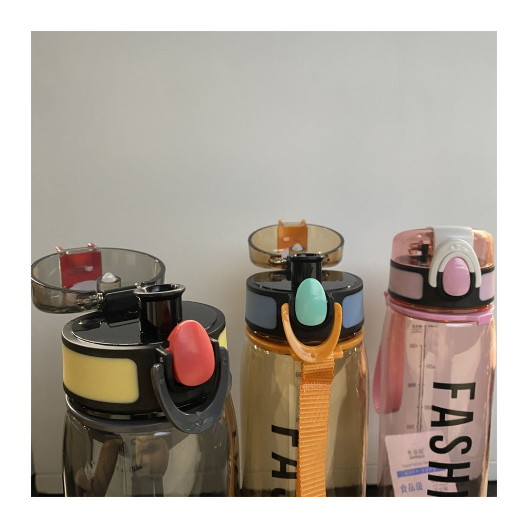 Twisoo Water Bottle Plastic Assorted colors, 760ml