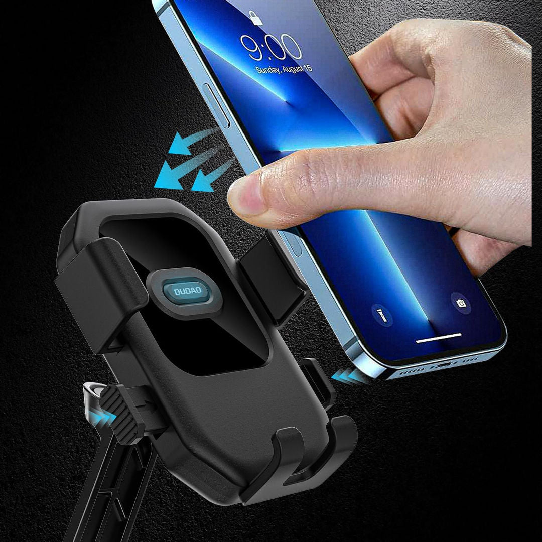 DUDAO F7+ Holder for Bike, Motorcycle, Scooter, Black